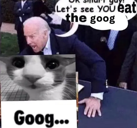 Let's See You Eat the Goog