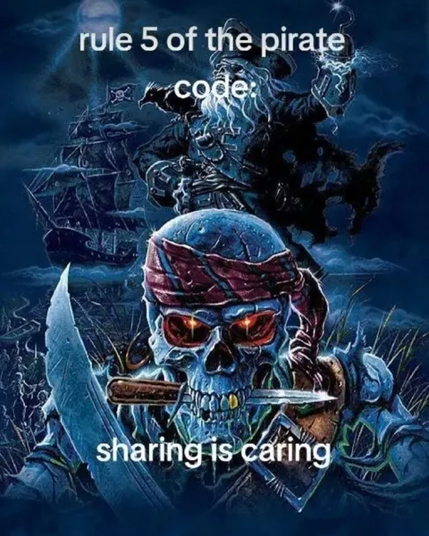 Pirate Code Sharing Is Caring
