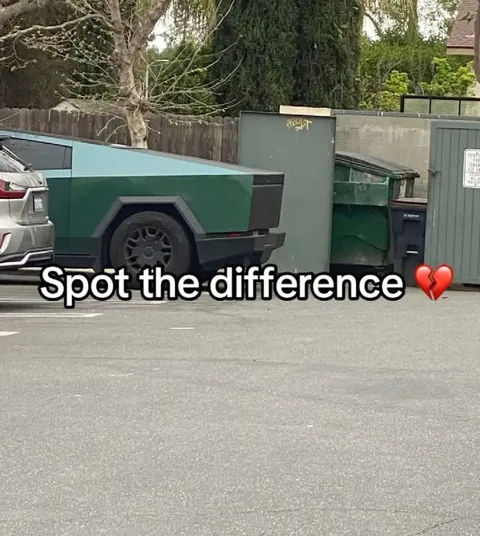 Spot the Difference Cybertruck