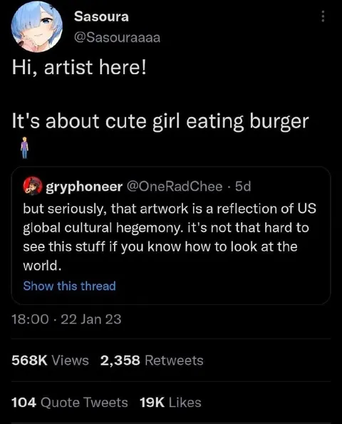 Cute Girl Eating Burger