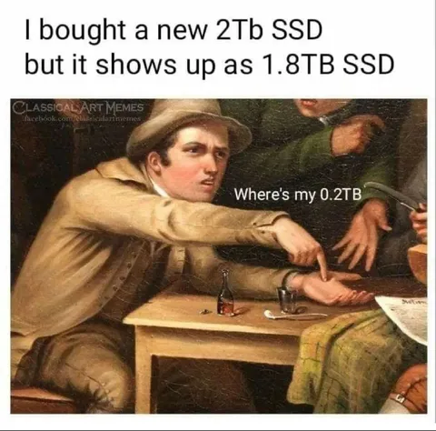 Where's My Missing Storage