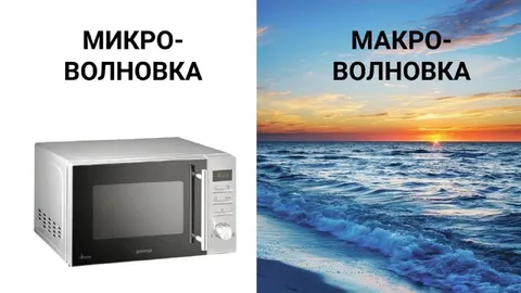 Микроволновка и макроволновка