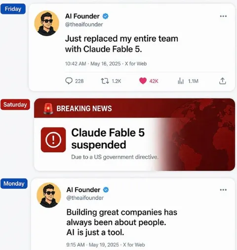 Claude Fable 5 Gets Suspended