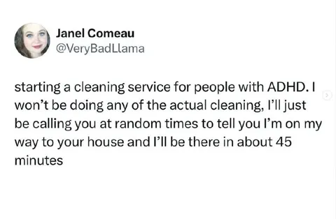 ADHD Cleaning Service