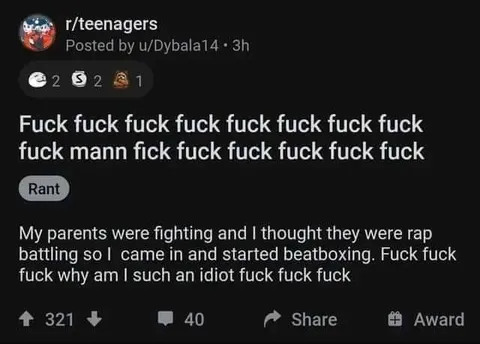 Parents Fighting Mistaken for Rap Battle