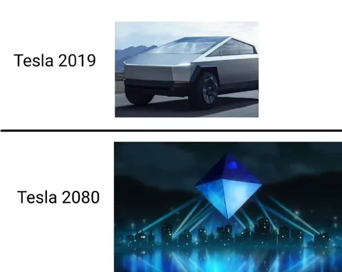Tesla 2080 Crystal Car