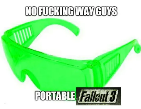 Portable Fallout 3 Glasses