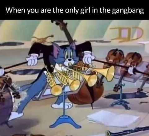 Only Girl in the Gangbang