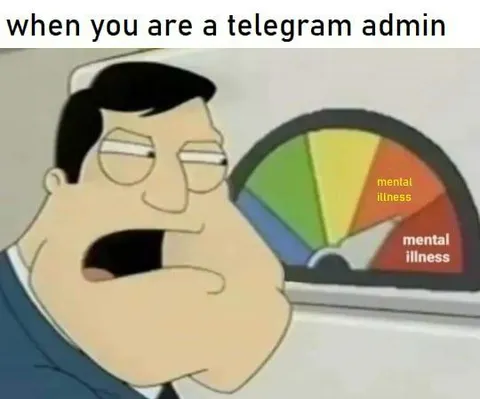 Telegram Admin Mental Illness Meter