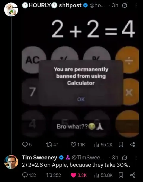 Apple Tax Calculator Ban