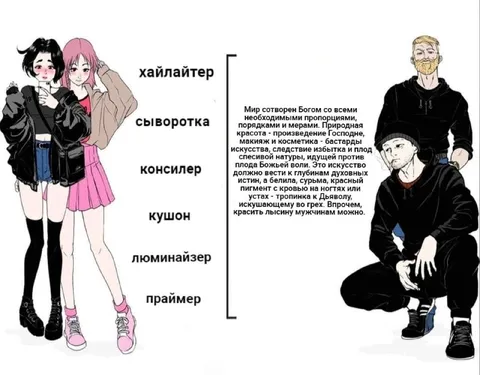 Макияж против природной красоты