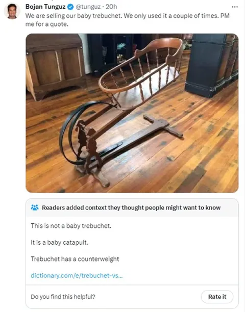 Baby Trebuchet Correction