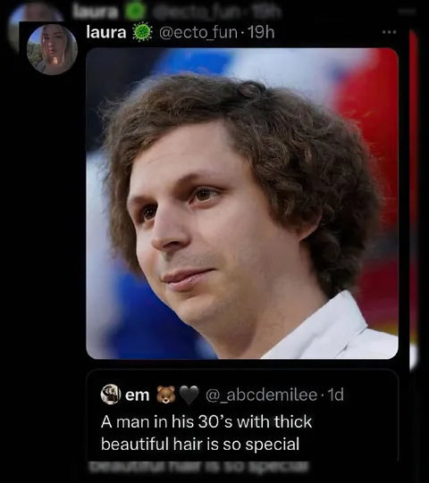 Thick Hair in His 30s
