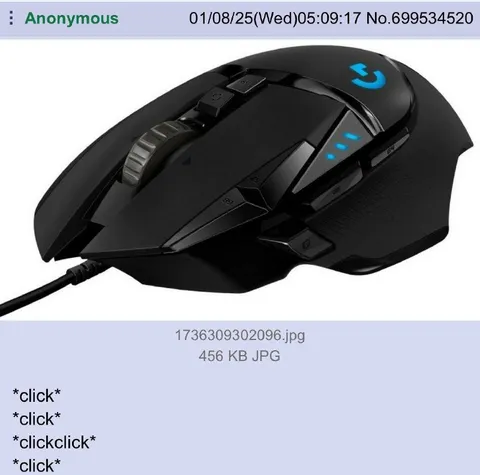 Gaming Mouse Clicks