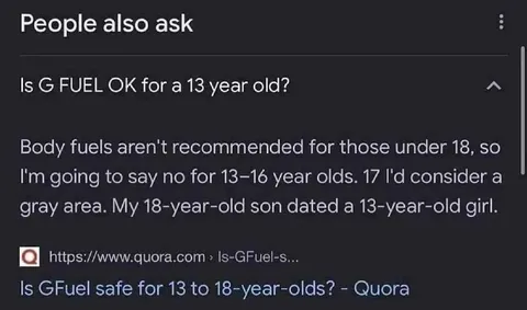 G Fuel Advice Goes Horribly Wrong