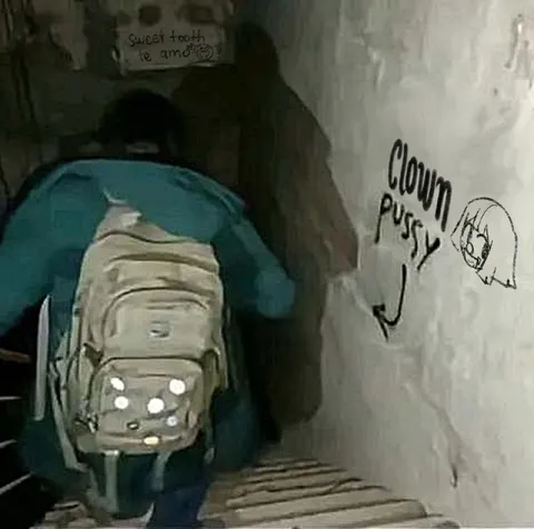 Clown Pussy Graffiti