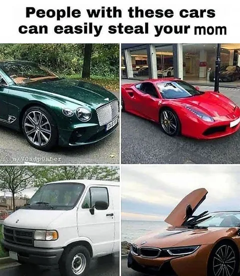 Cars That Can Steal Your Mom