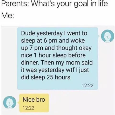 25 Hours of Sleep