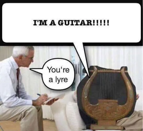 I'm a Guitar, You're a Lyre