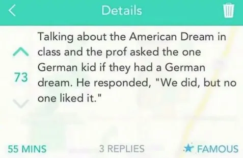 The German Dream Joke