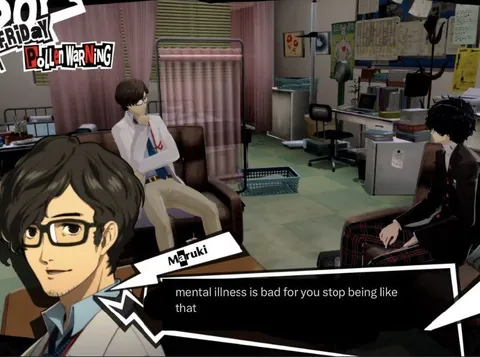 Maruki Gives Terrible Mental Health Advice