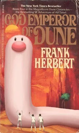 God Emperor of Dune Parody Cover