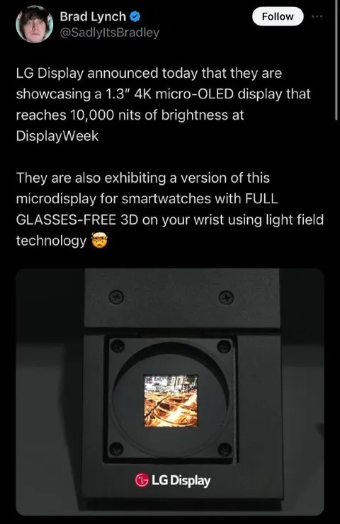 Future Display Technology