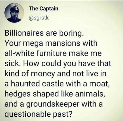 Billionaire Haunted Castle Fantasy