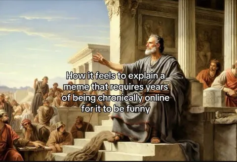Explaining a Chronically Online Meme
