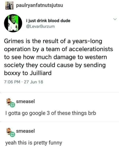 Grimes Accelerationist Operation