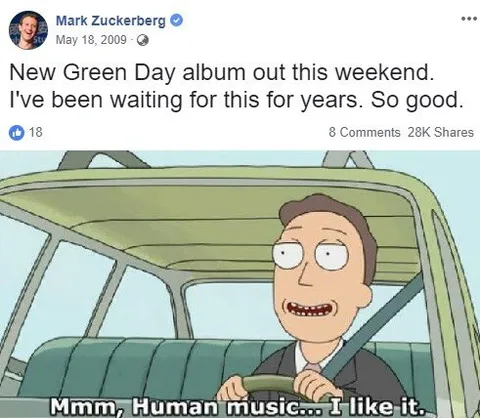 Rick Likes Human Music