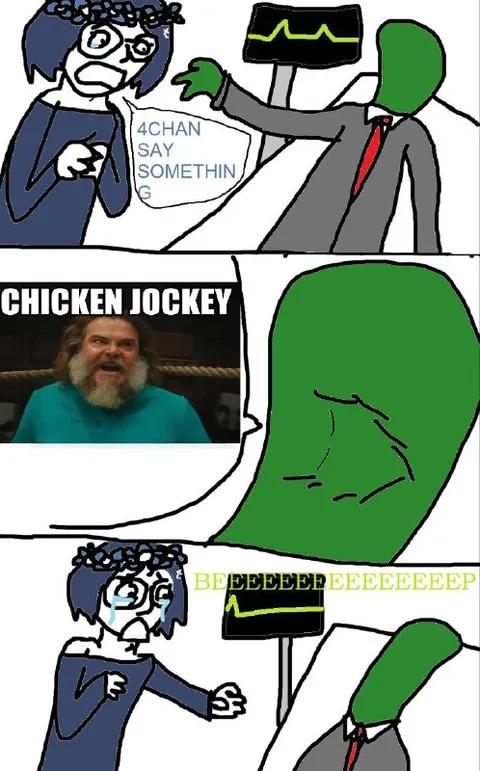 Chicken Jockey BEEEEEP Reaction