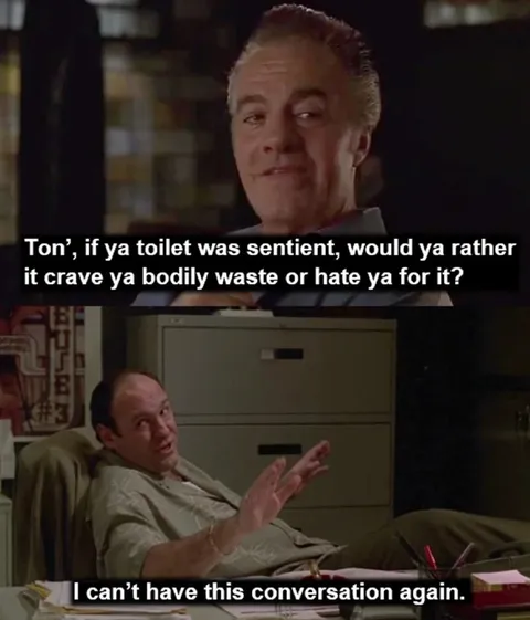 Sentient Toilet Conversation
