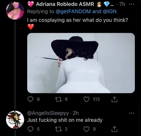 Cosplay Reply Goes Too Far