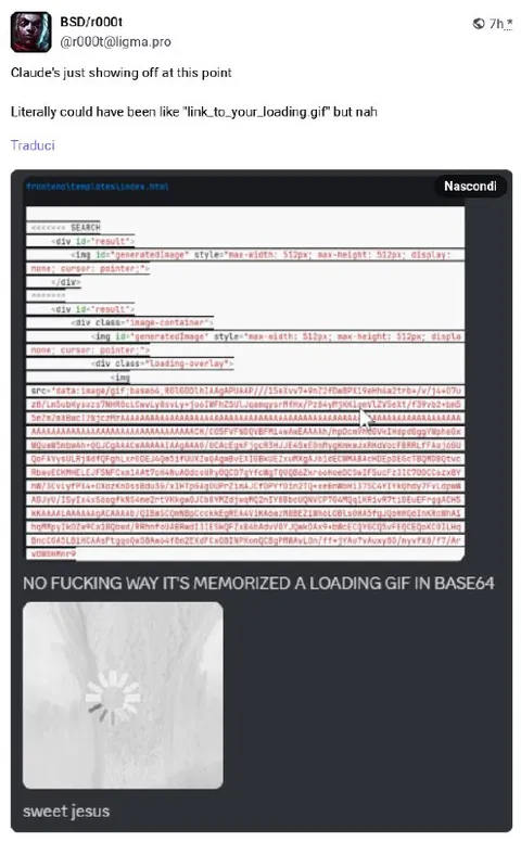 Claude Memorizes Loading GIF