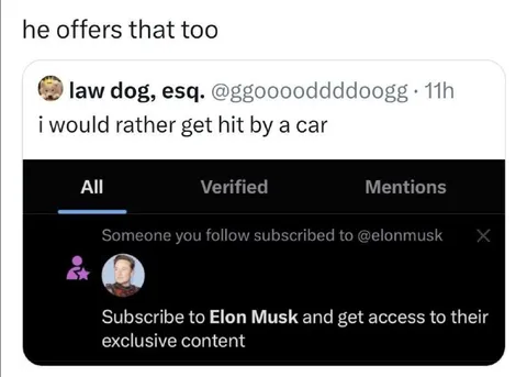 Rather Get Hit by a Car