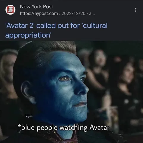 Blue People Watching Avatar