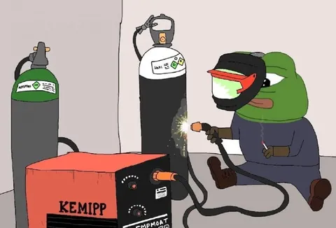 Пепе чинит сварочный аппарат