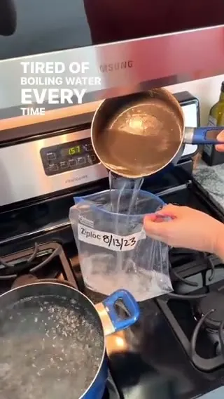 Boil Water Once for the Week