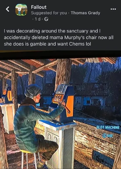 Mama Murphy’s New Chair