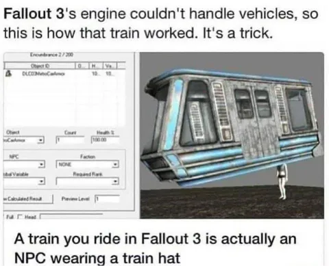 Fallout 3 Train Hat NPC