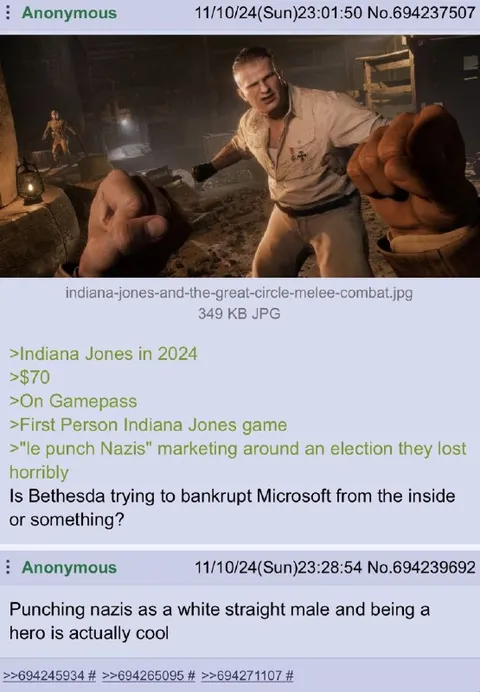 Indiana Jones Punches Nazis