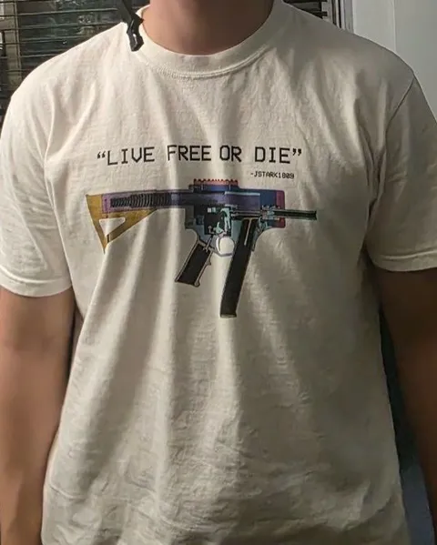 Live Free or Die Gun Shirt