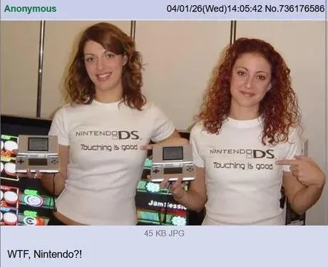 Nintendo DS Touching Is Good