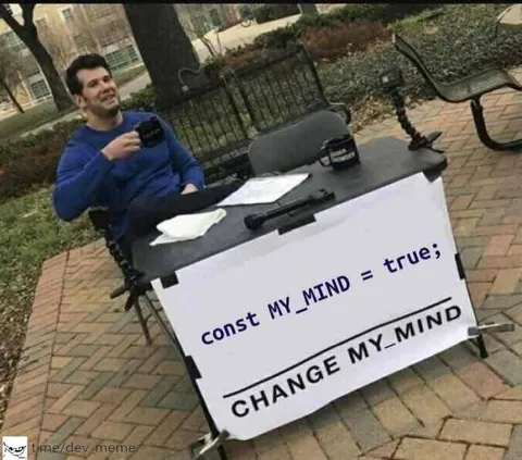Const MY_MIND = true