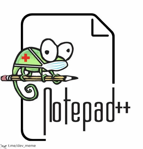Notepad++ Pandemic Medic Chameleon