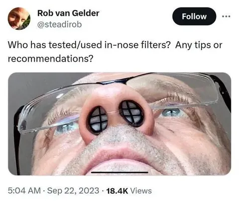 In-Nose Filter Recommendations