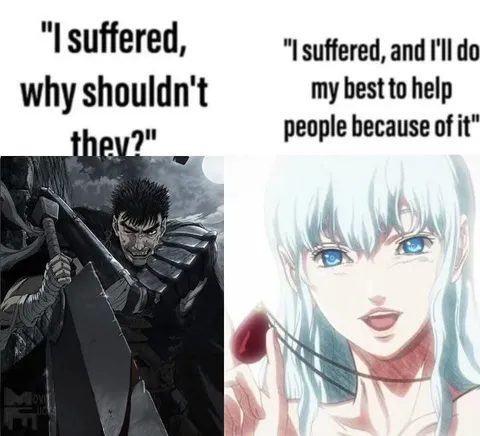 I Suffered, So I Help