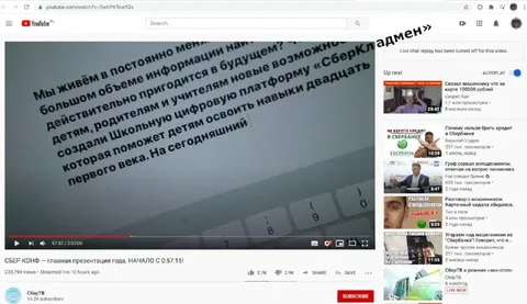 Школьная цифровая платформа СберКласс