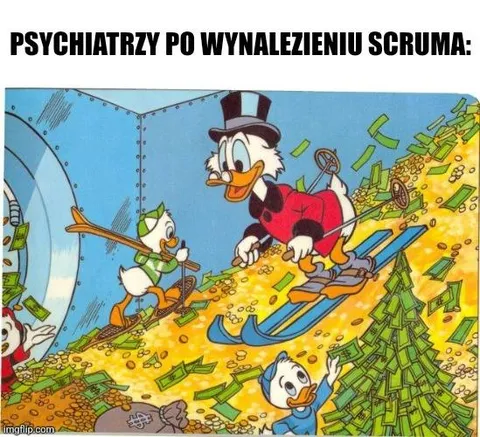 Psychiatrzy po wynalezieniu Scruma